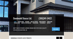 Desktop Screenshot of dundonaldstucco.com
